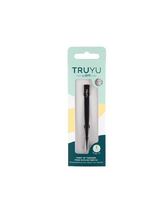 Truyu Point Tip Tweezer Black