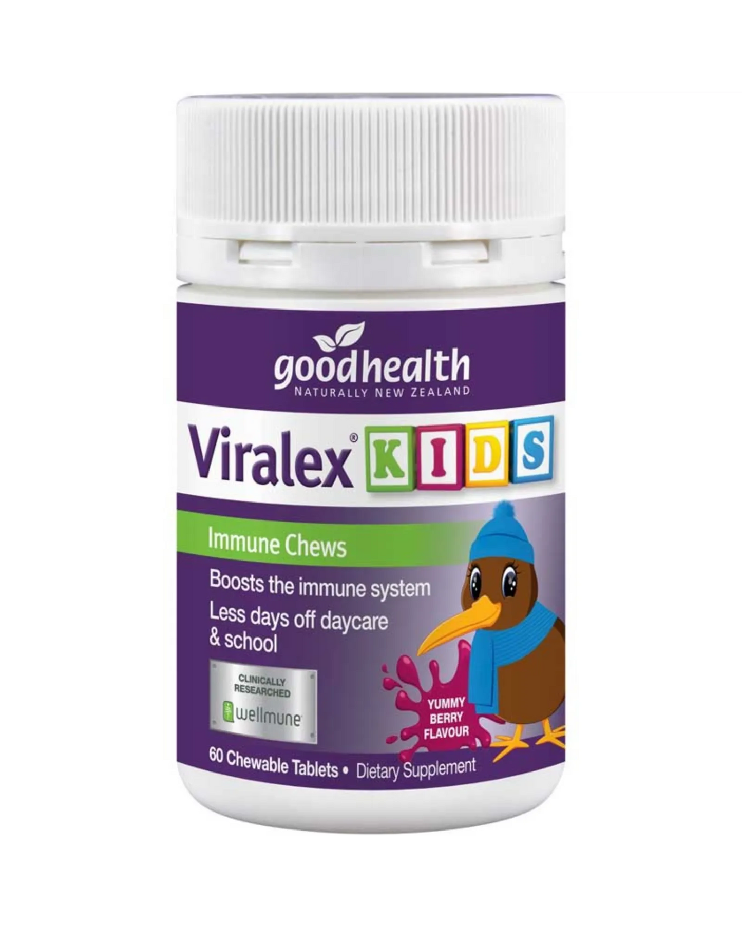 Good Health Viralex Kids 60 Chewable Tablets