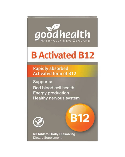 Good Health B Activated B12 60 Tablets