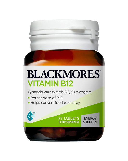 Blackmores, Vitamin B12, Red Blood Cells, Energy, Metabolism, Vegetarians
