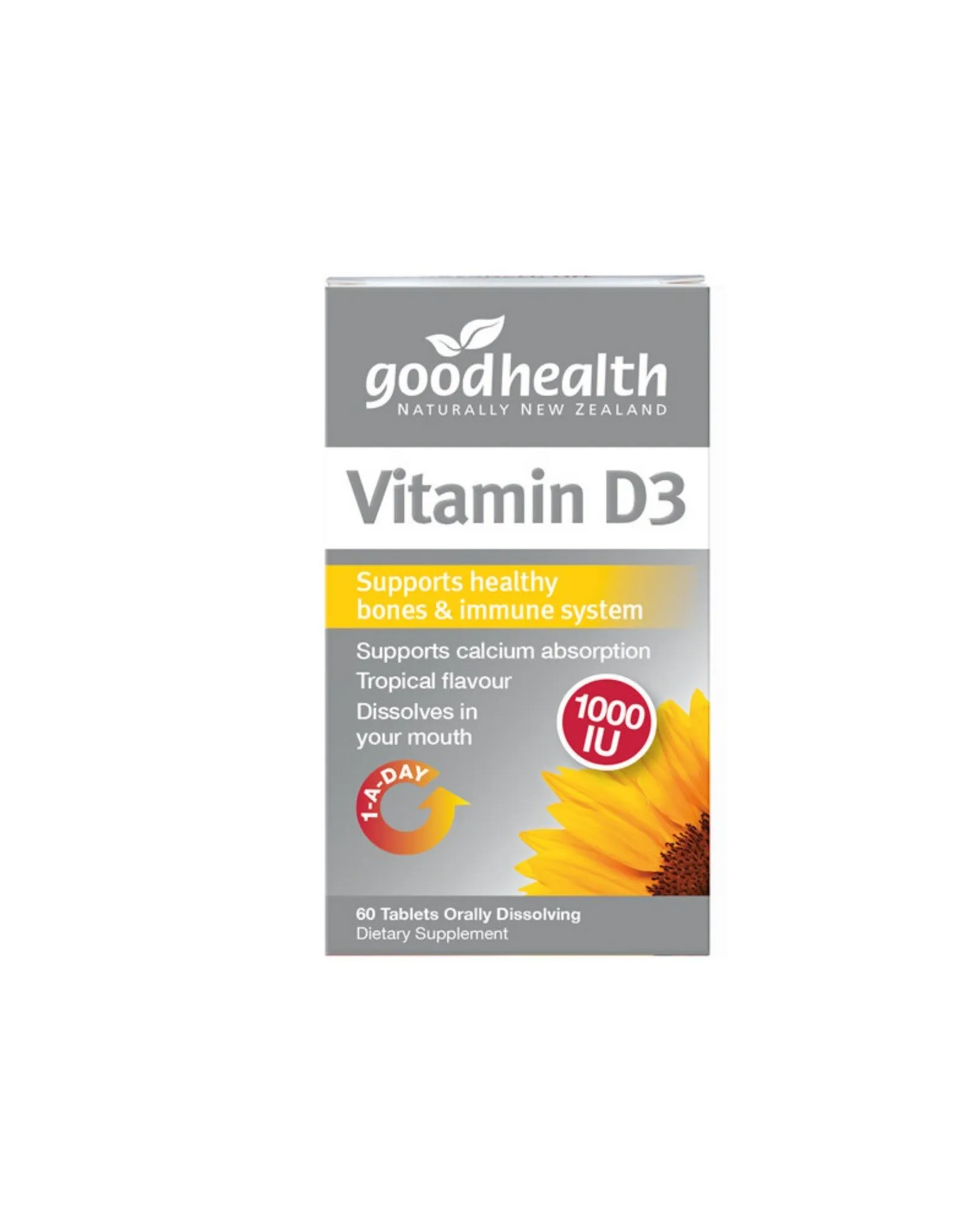 Good Health Vitamin D3 1000iu 60 Tablets