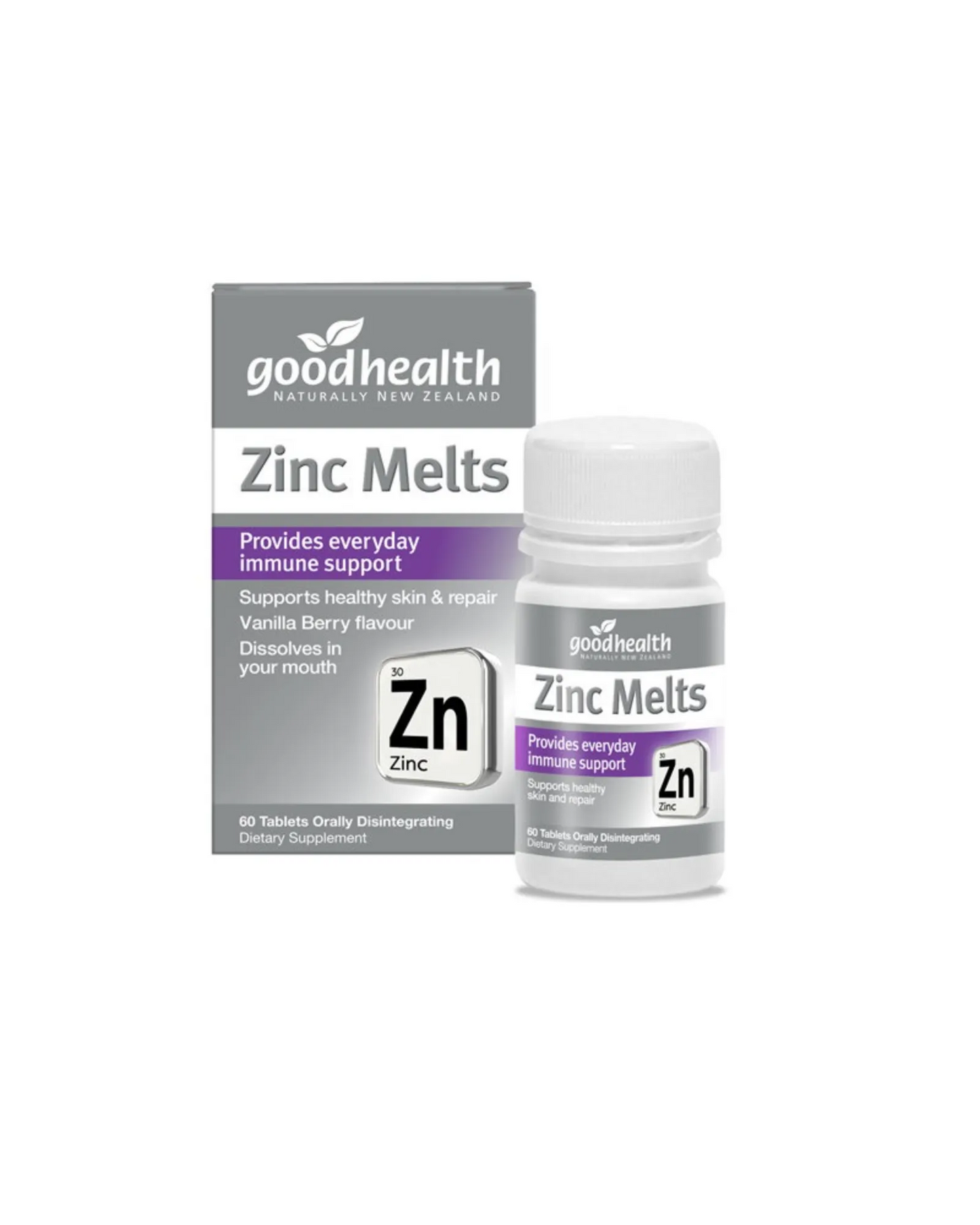 Good Health Zinc Melts 60tabs