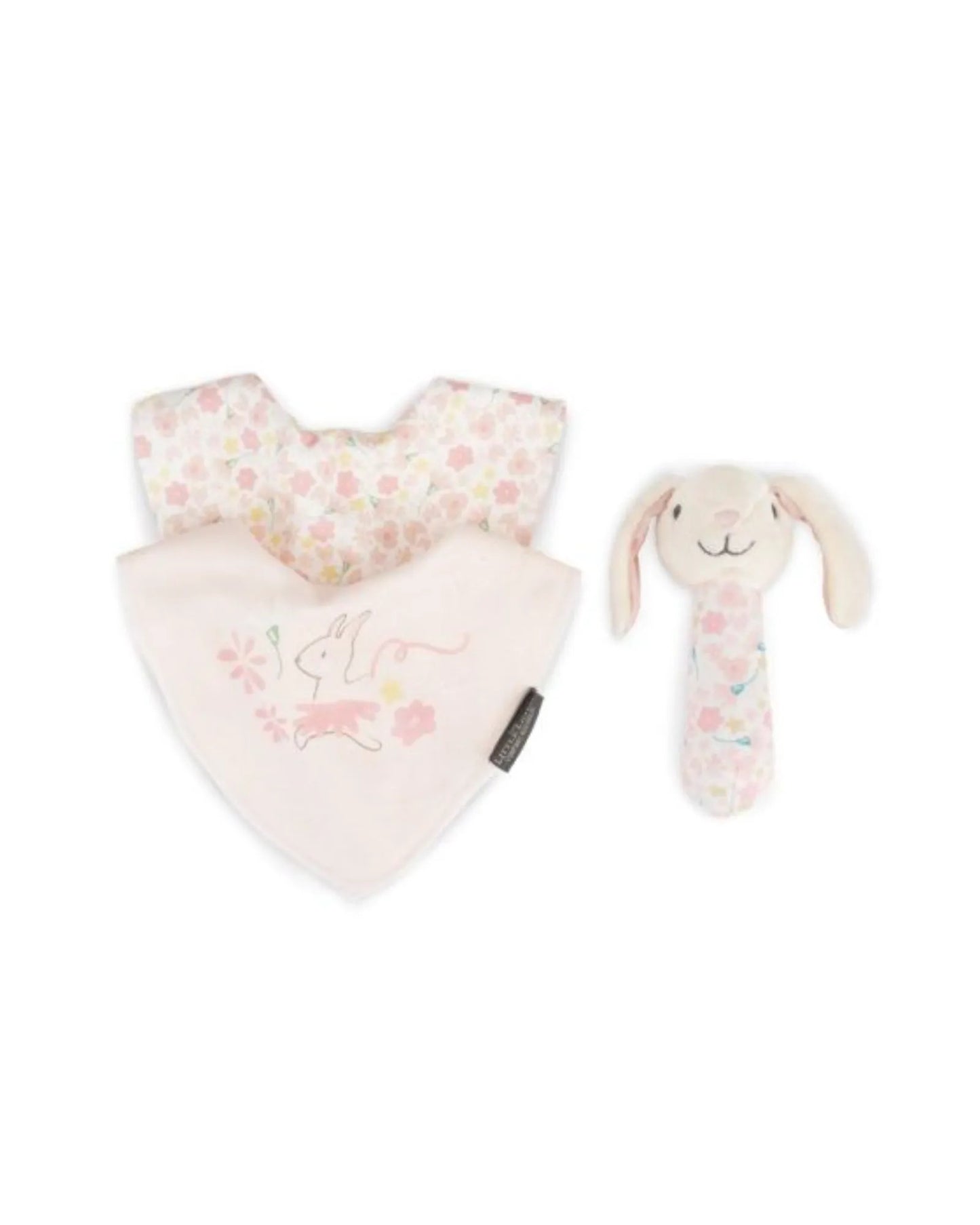 Rattle & Bib Set - Ballerina Bunny