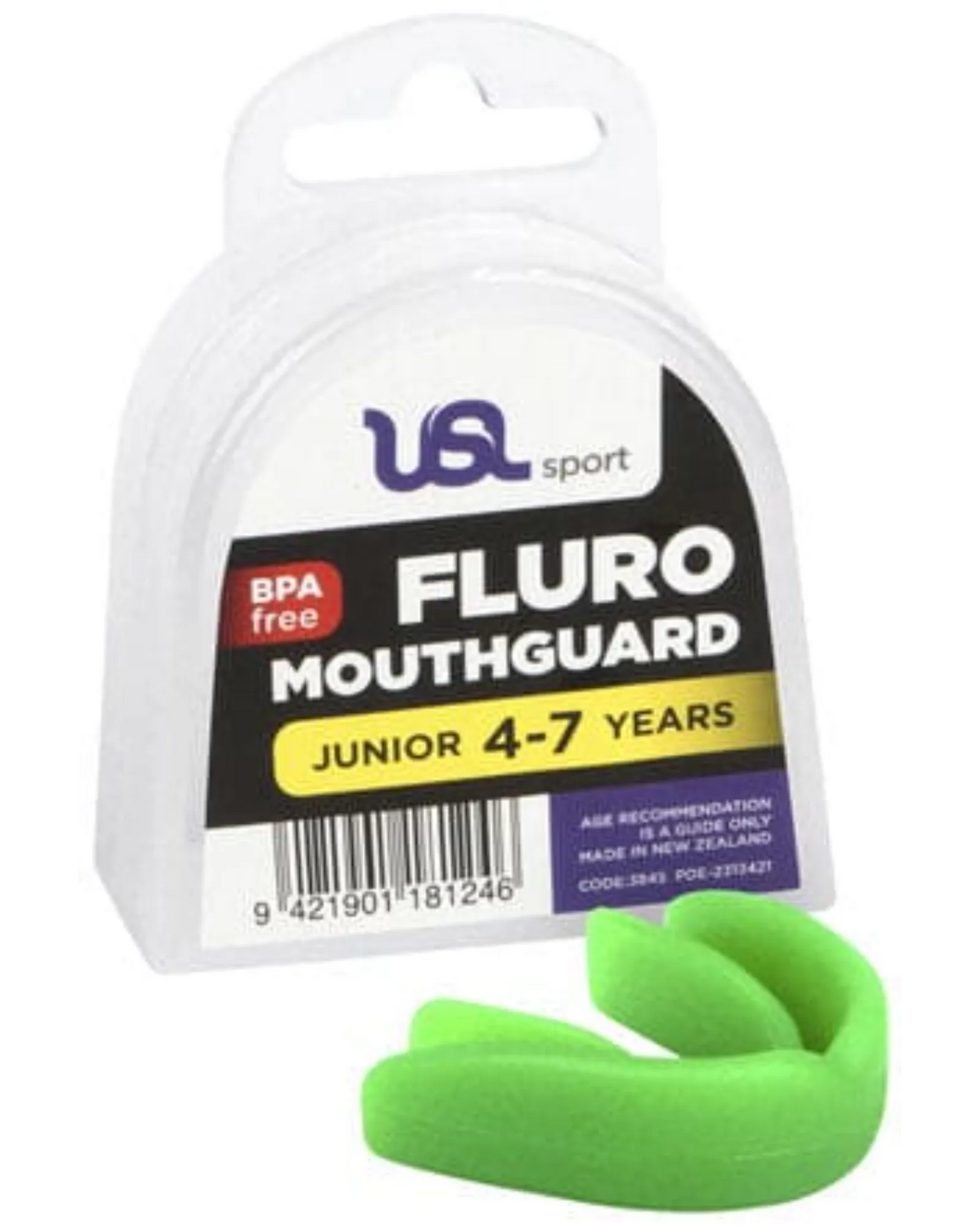 First Aid, Sports Mouthguard, USL
