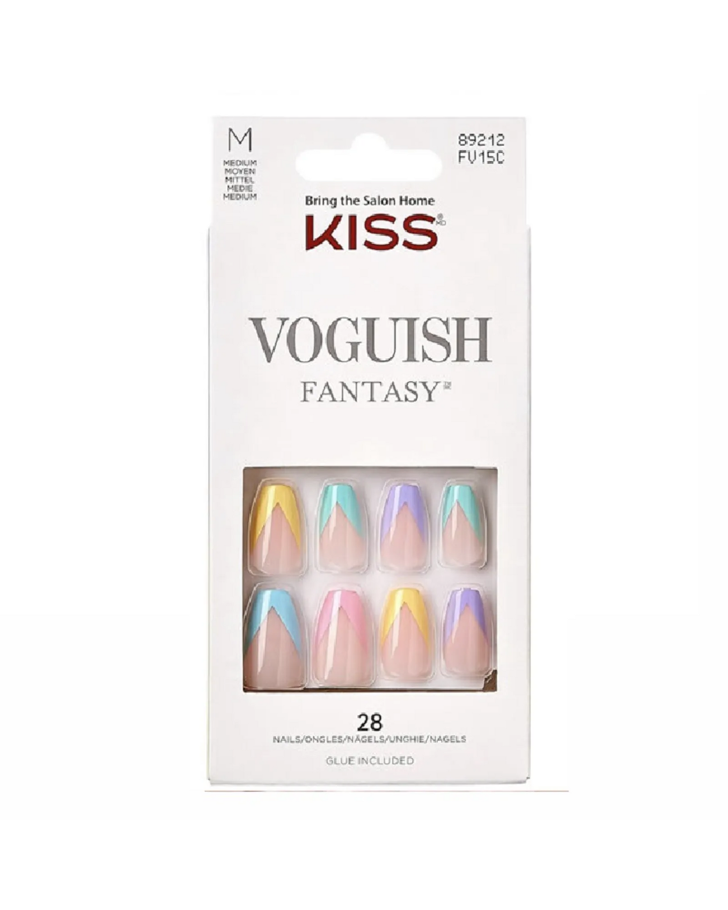 KISS Voguish Fantasy Nails Candies 28pk