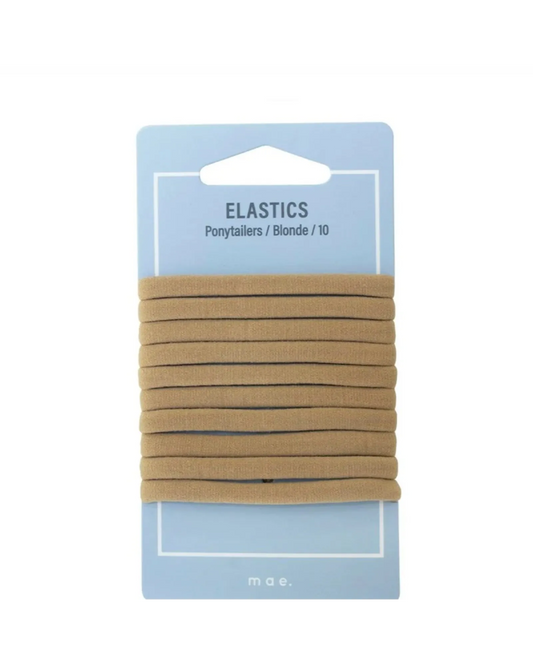 Mae Ponytailers Blonde 10pk
