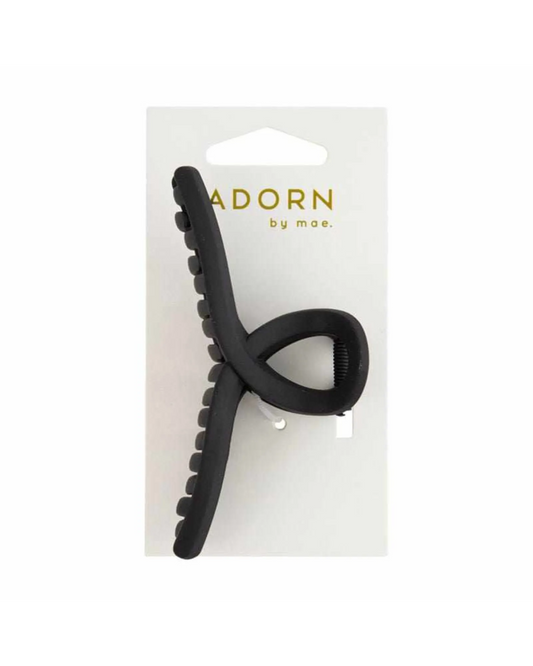 Adorn By Mae Claw Grip Slim Black