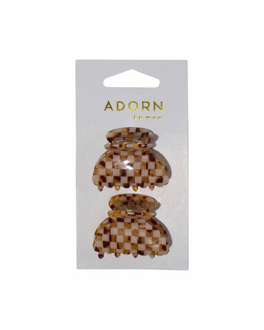 Adorn By Mae Claw Grips Check 2pk