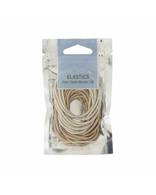 Mae Elastic Satin Blonde 20pk