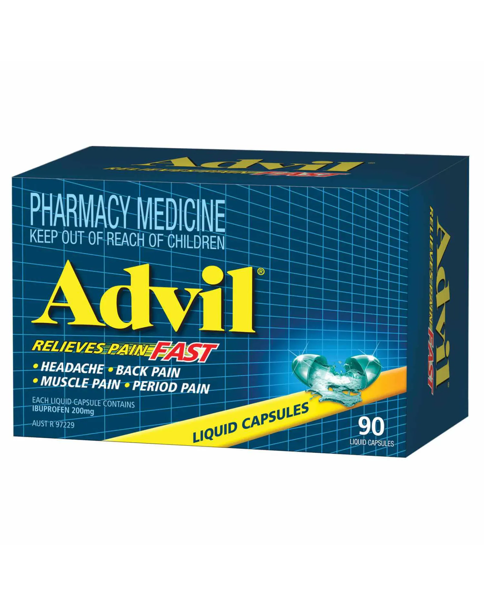 Advil Liquid Capsules 90s