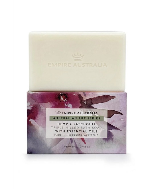 Australian Art Hemp & Patchouli Soap 200g