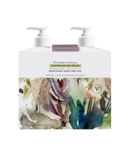 Australian Art Kakadu Plum & Eucalyptus Hand Duo Pack