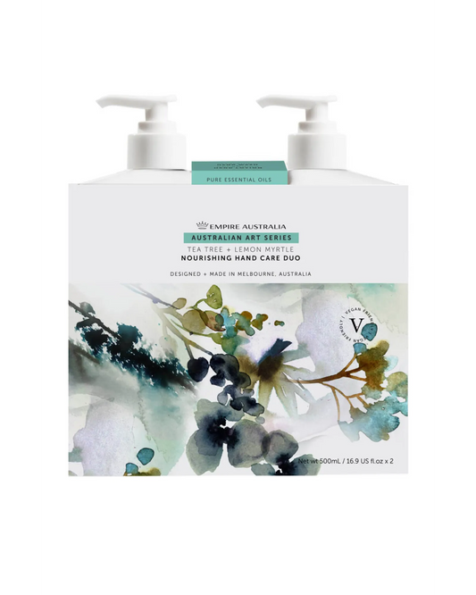 Australian Art Teatree & Lemon Myrtle Hand Duo Pack