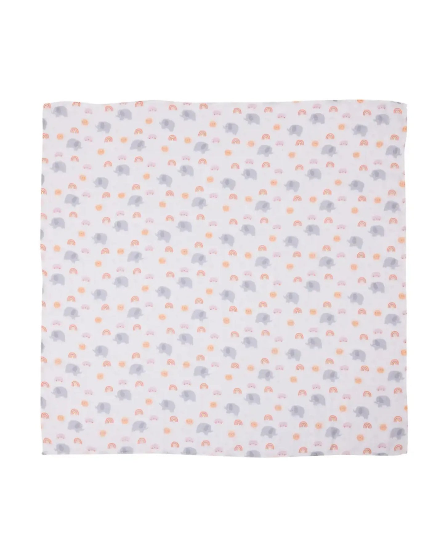 Baby Elephant Muslin Wrap