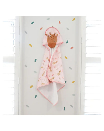 Baby Giraffe Hooded Towel