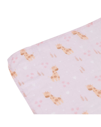 Baby Giraffe Muslin Wrap