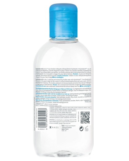 Bioderma Hydrabio H2O Hydrating Micellar Water Cleanser 250ml