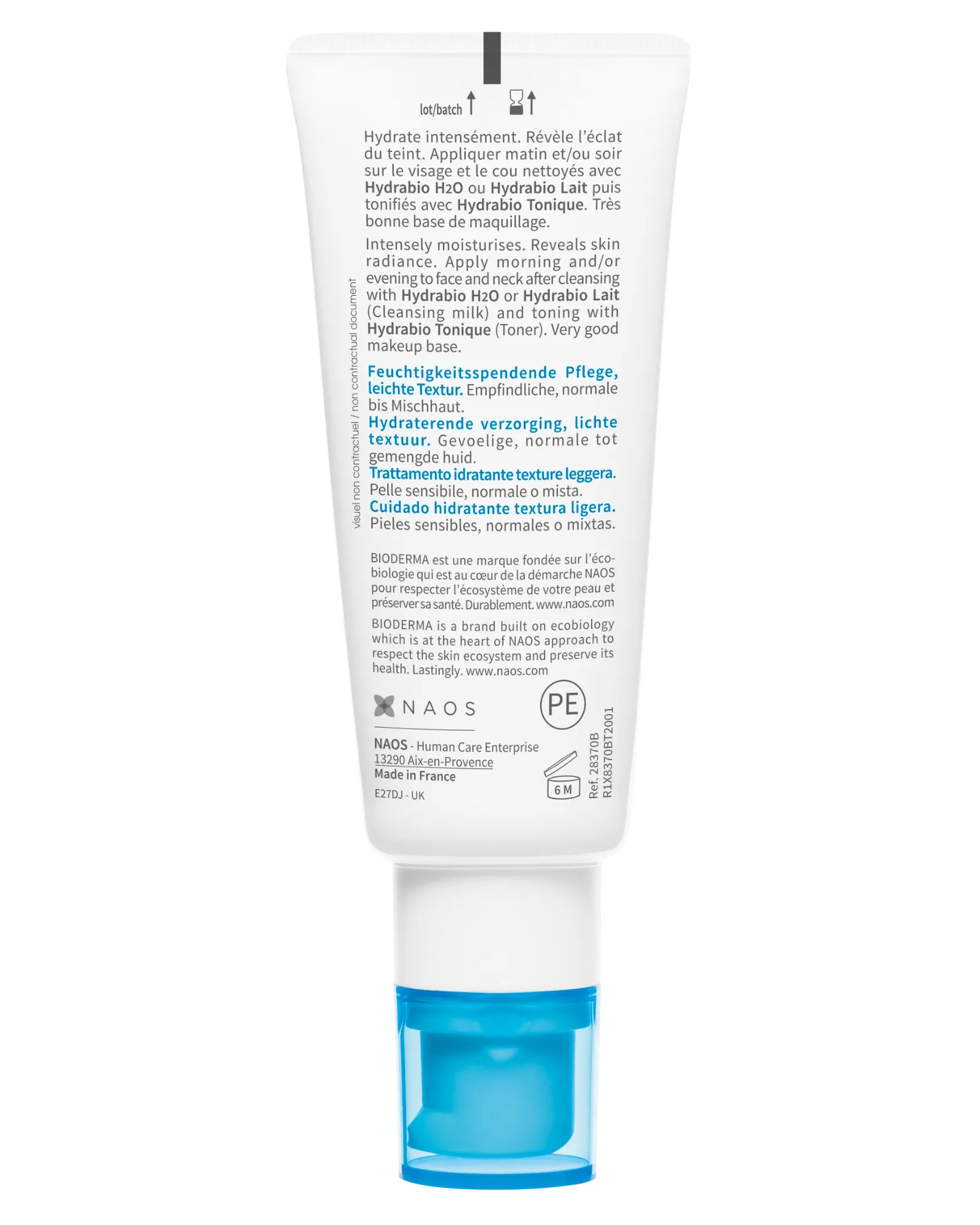 Bioderma Hydrabio Hydrating Gel-creme 40ml