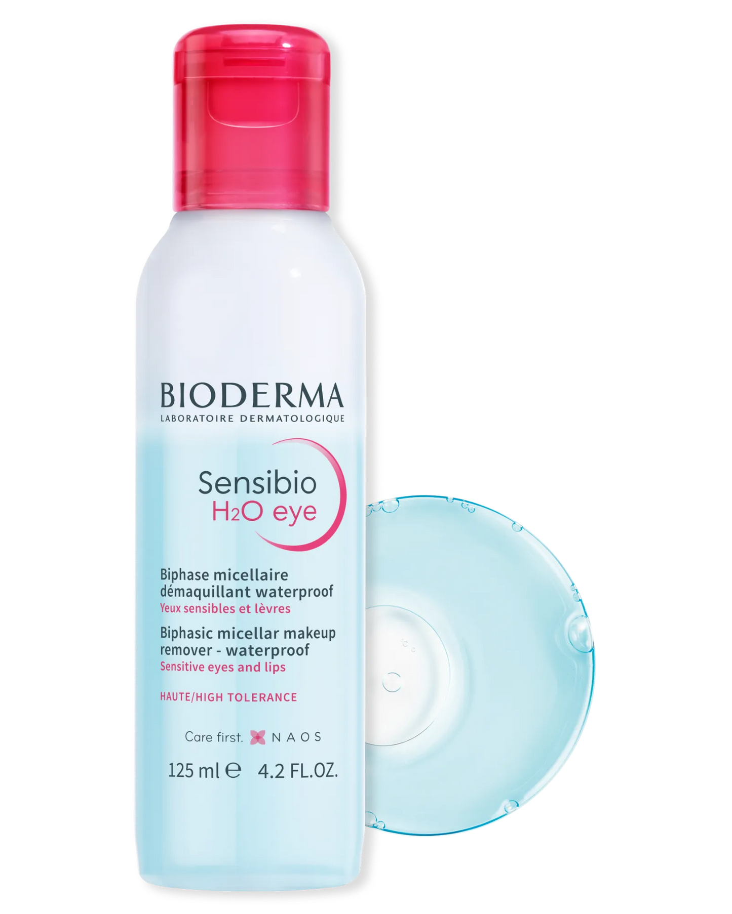 Bioderma Sensibio H2O Eye Biphasic Micellar Waterproof Makeup Remover 125ml