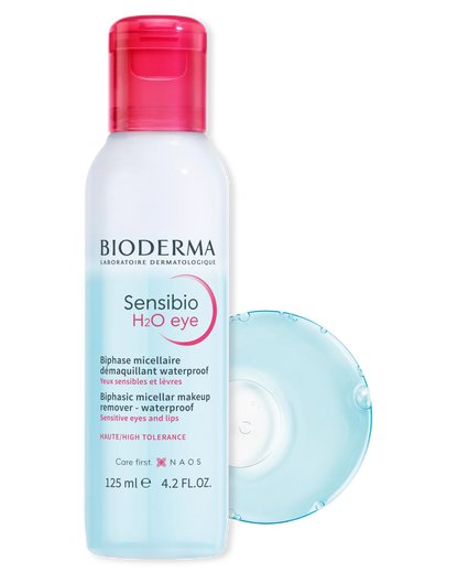 Bioderma Sensibio H2O Eye Biphasic Micellar Waterproof Makeup Remover 125ml