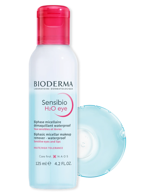 Bioderma Sensibio H2O Eye Biphasic Micellar Waterproof Makeup Remover 125ml
