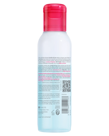 Bioderma Sensibio H2O Eye Biphasic Micellar Waterproof Makeup Remover 125ml