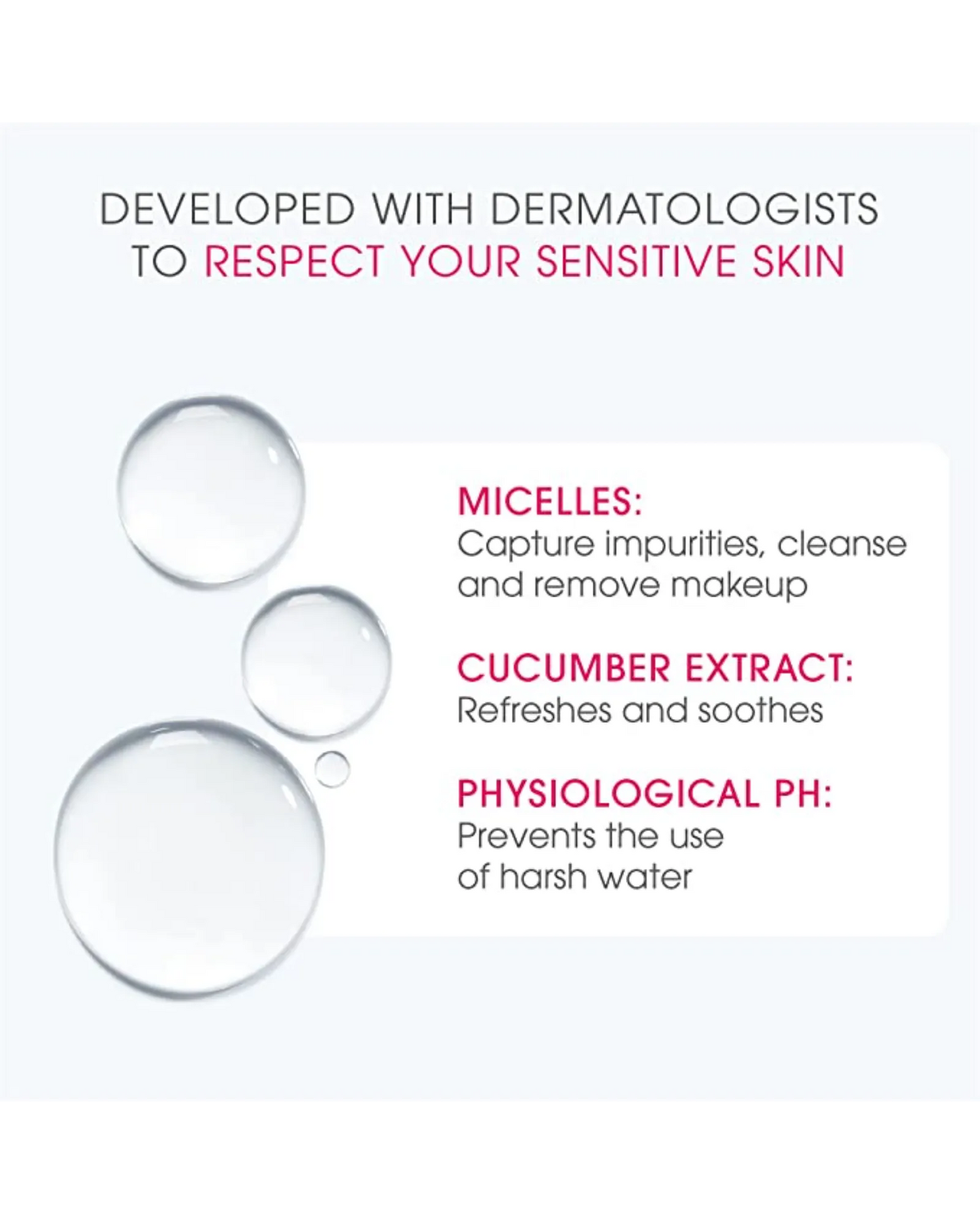 Bioderma Sensibio H2O Soothing Micellar Water Cleanser 500ml
