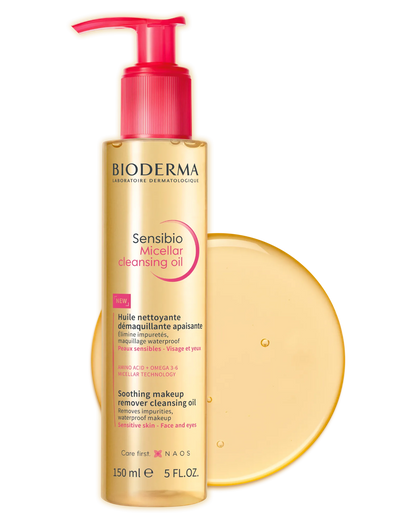 Bioderma Sensibio Micellar Cleansing Oil Makeup Remover for sensitive skin 150ml