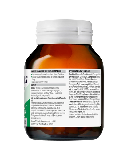 Blackmores Sustained Release Multi for Men Tablets 60s