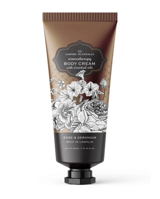 Botanicals Rose & Geranium Body Cream 200ml