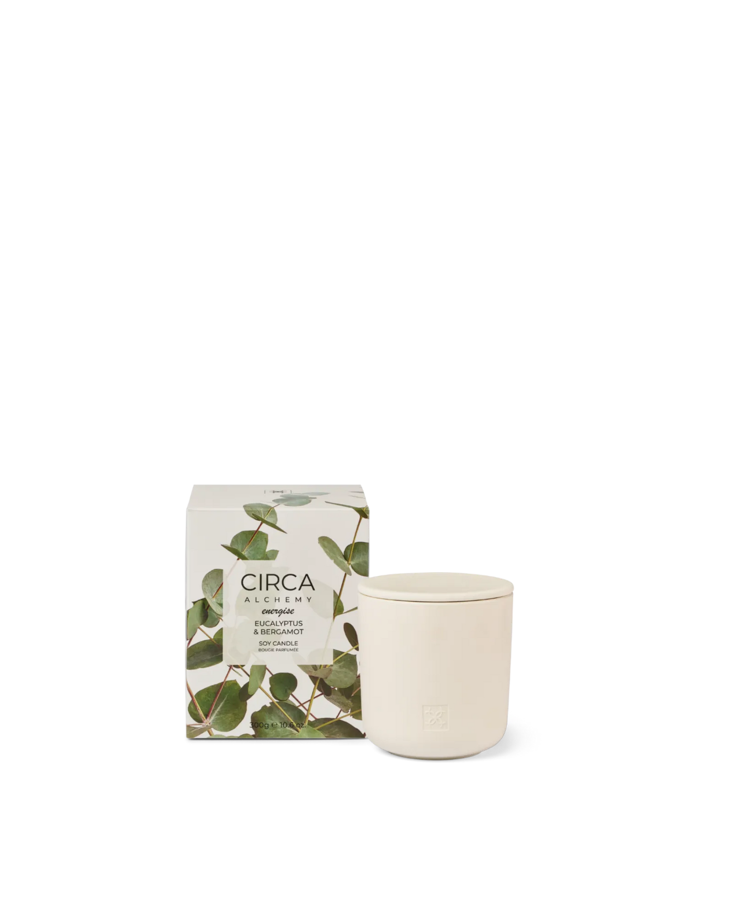 Circa Energise Eucalyptus & Bergamot Soy Candle 300g
