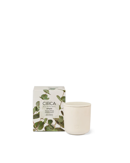 Circa Energise Eucalyptus & Bergamot Soy Candle 300g