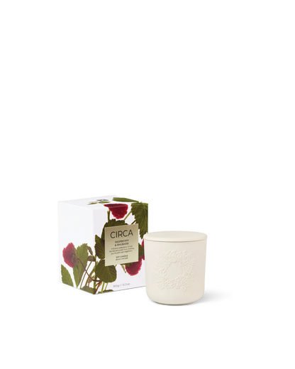 Circa Raspberry & Rhubarb Candle 300g