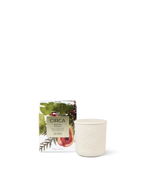 Circa White Fig & Cedar Candle 300g