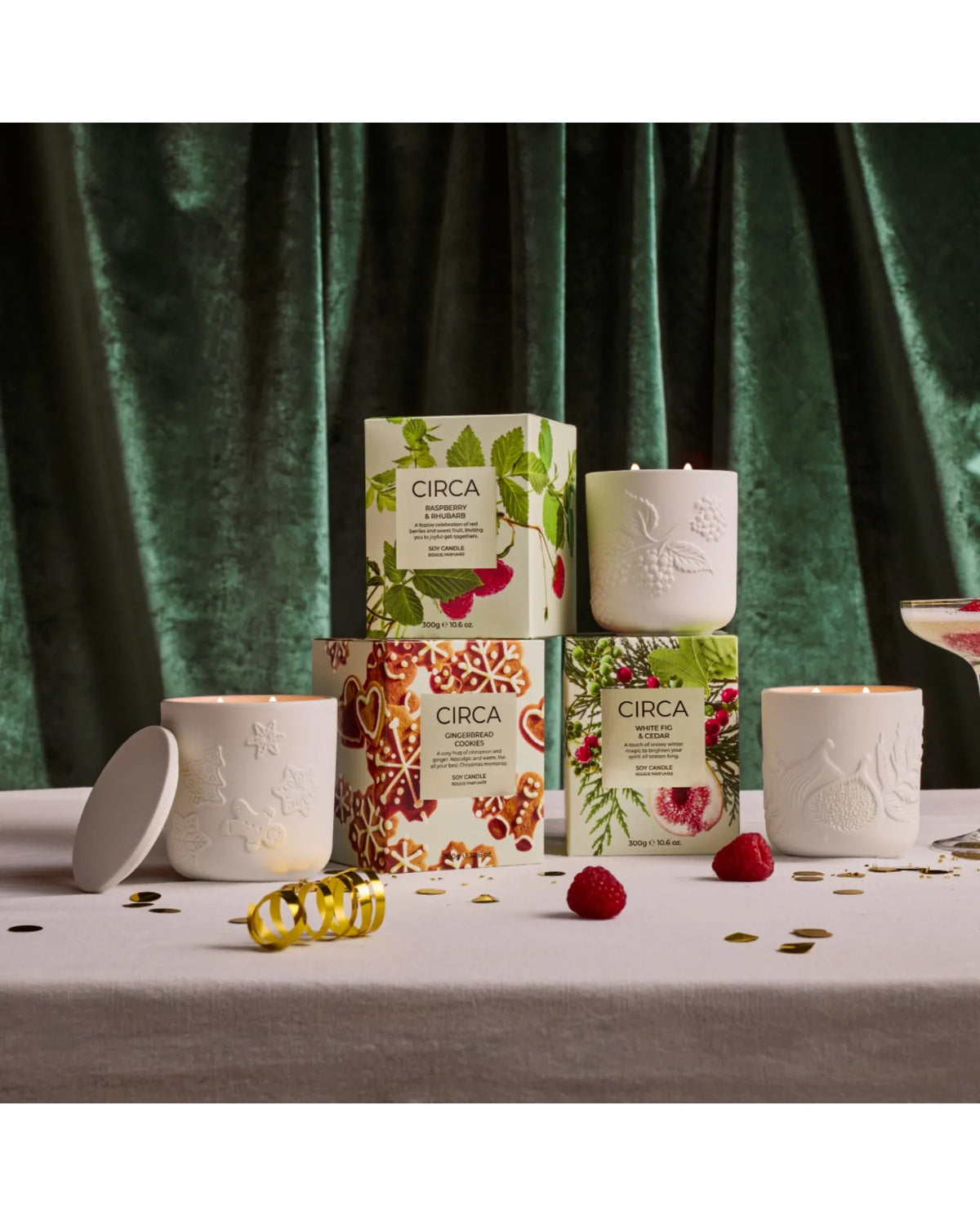Circa White Fig & Cedar Candle 300g