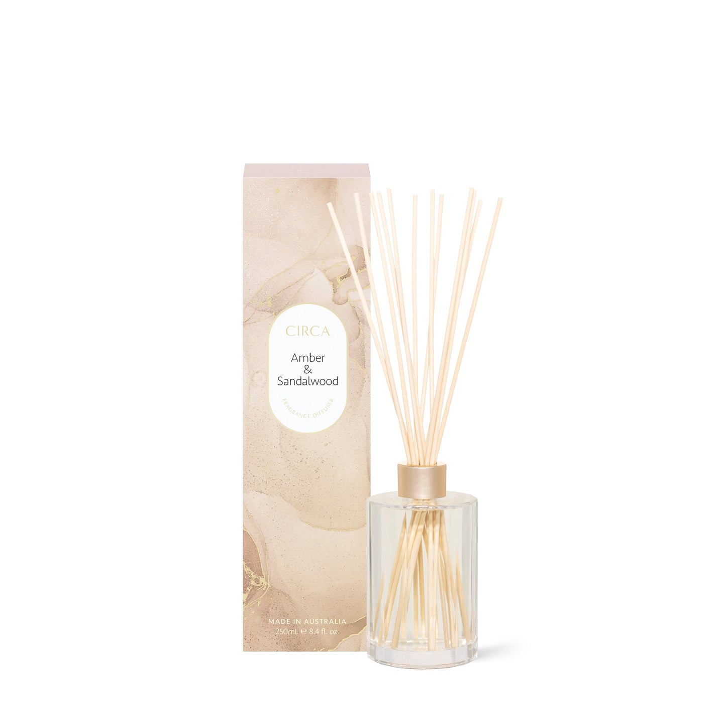 Circa, Amber & Sandalwood, Diffuser, decor
