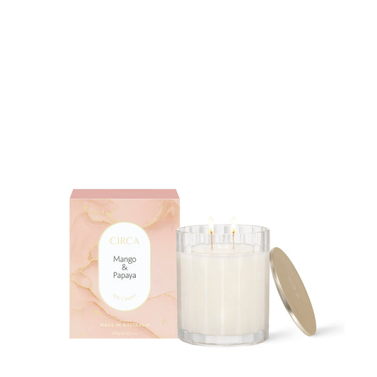 Circa, Mango & Papaya, Soy Candle, decor