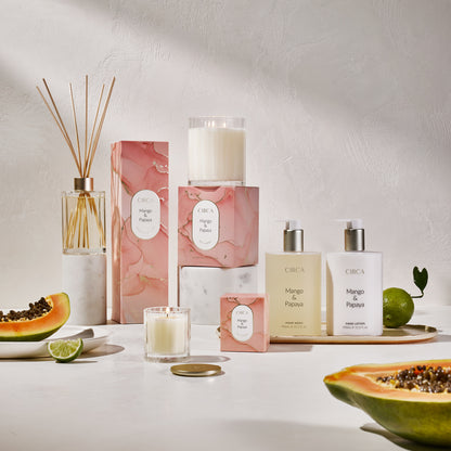 Circa Mango & Papaya Scented Soy Candle 60g