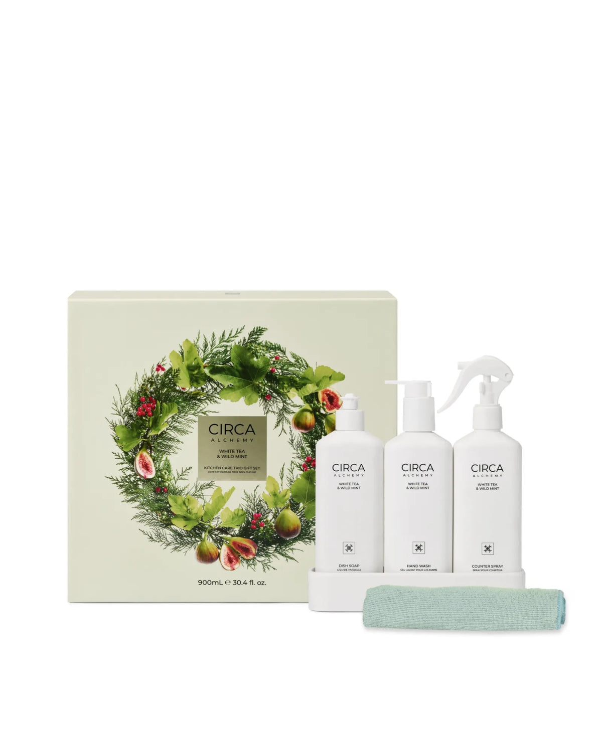 Circa White Tea & Wild Mint Kitchen Trio