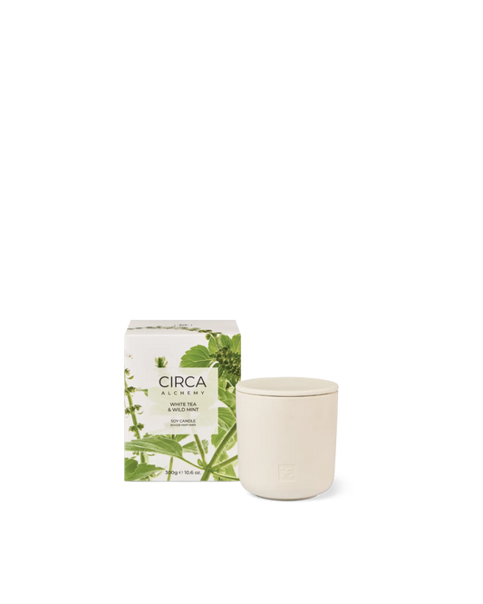 Circa Alchemy Candle White Tea & Wild Mint 300g
