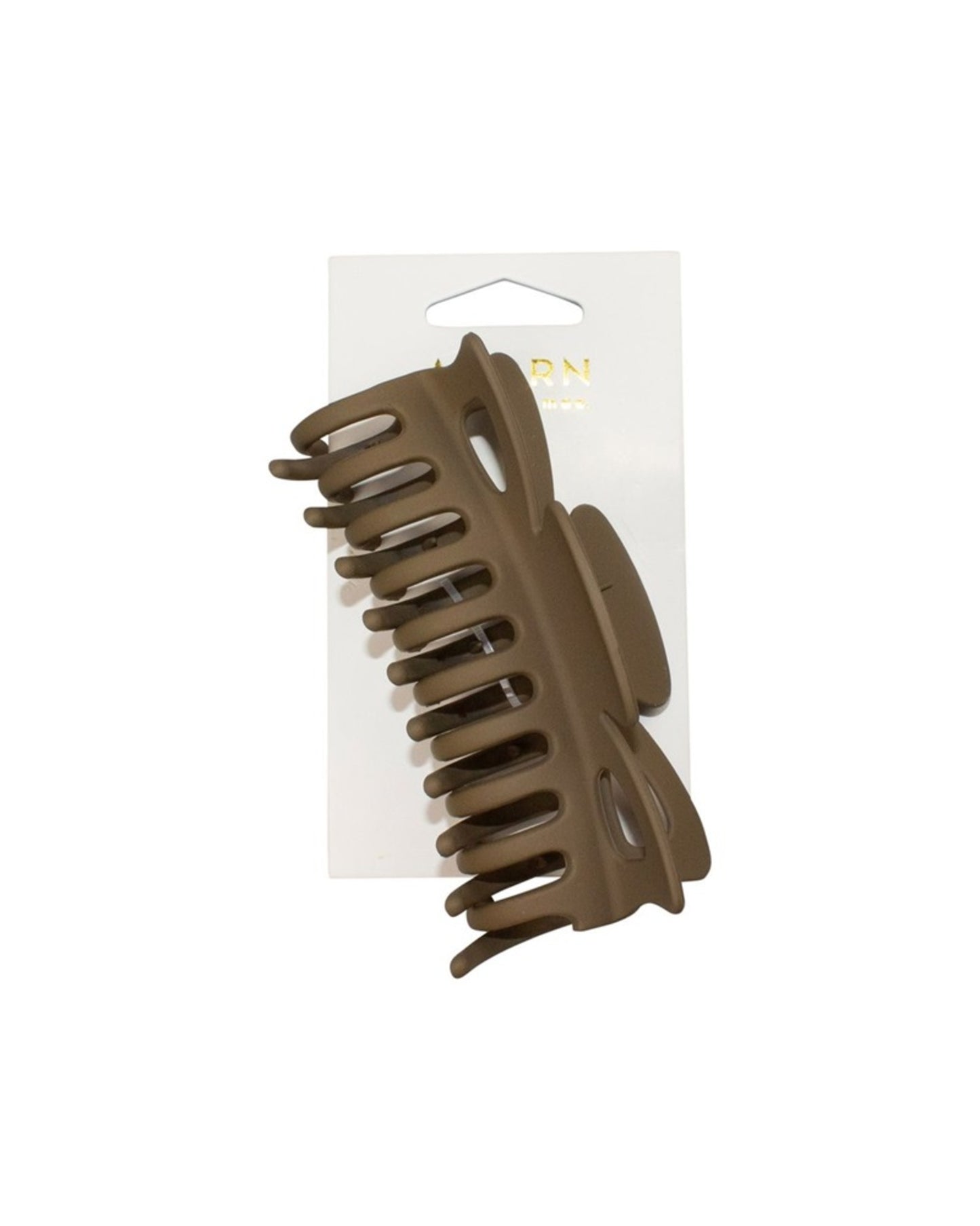 Adorn By Mae Claw Grip Jumbo Matte Tan