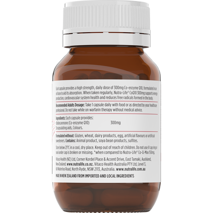Nutra-Life CoQ10 300mg 30 Capsules