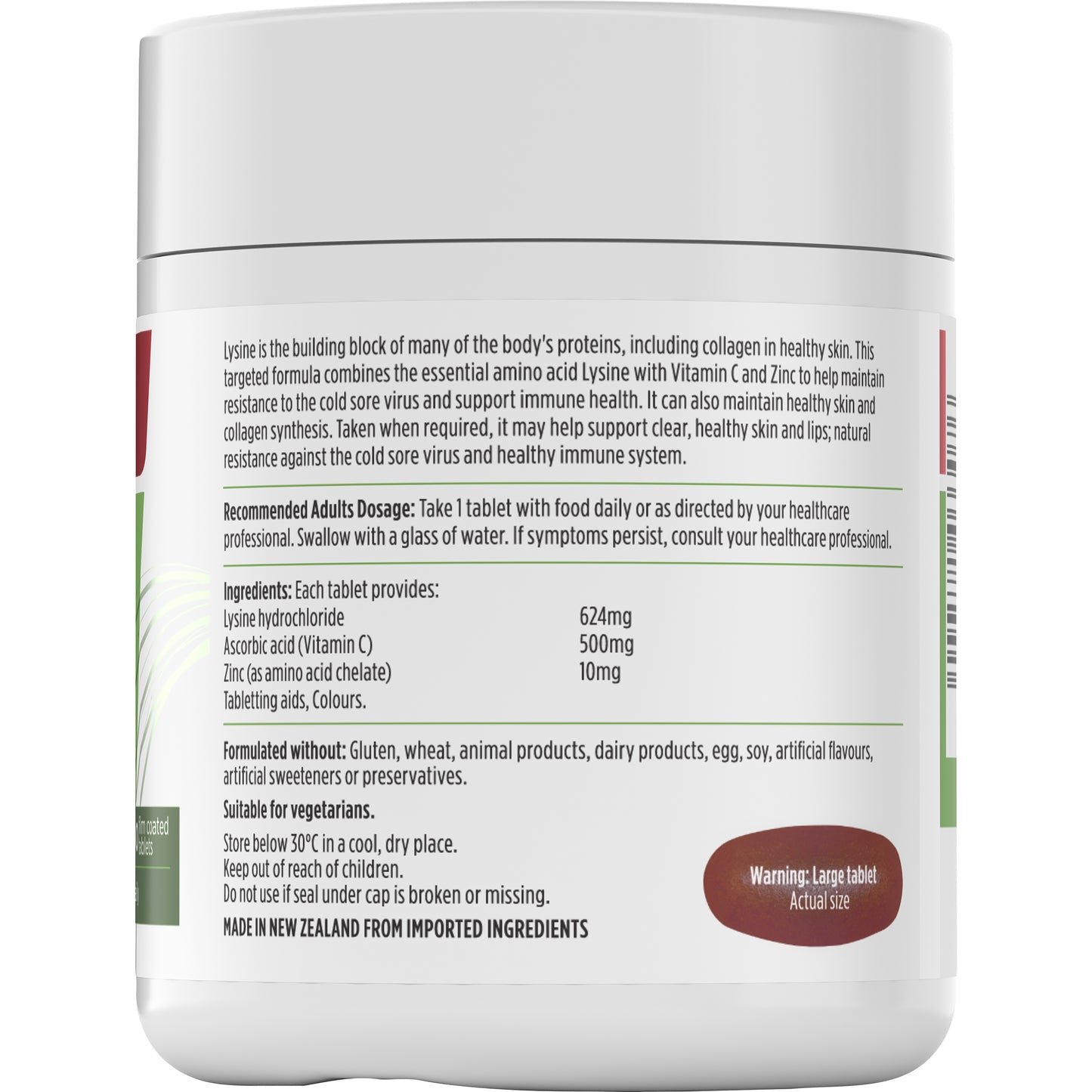 Nutra-Life Cold Sore Formula 60 Tablets