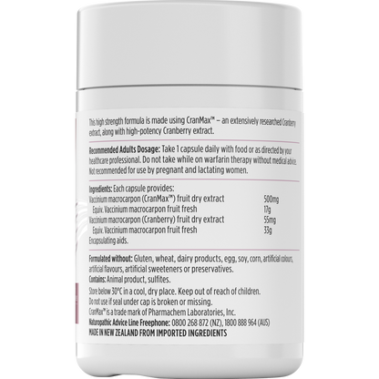 Nutra-Life Cranberry 50,000 50 Capsules