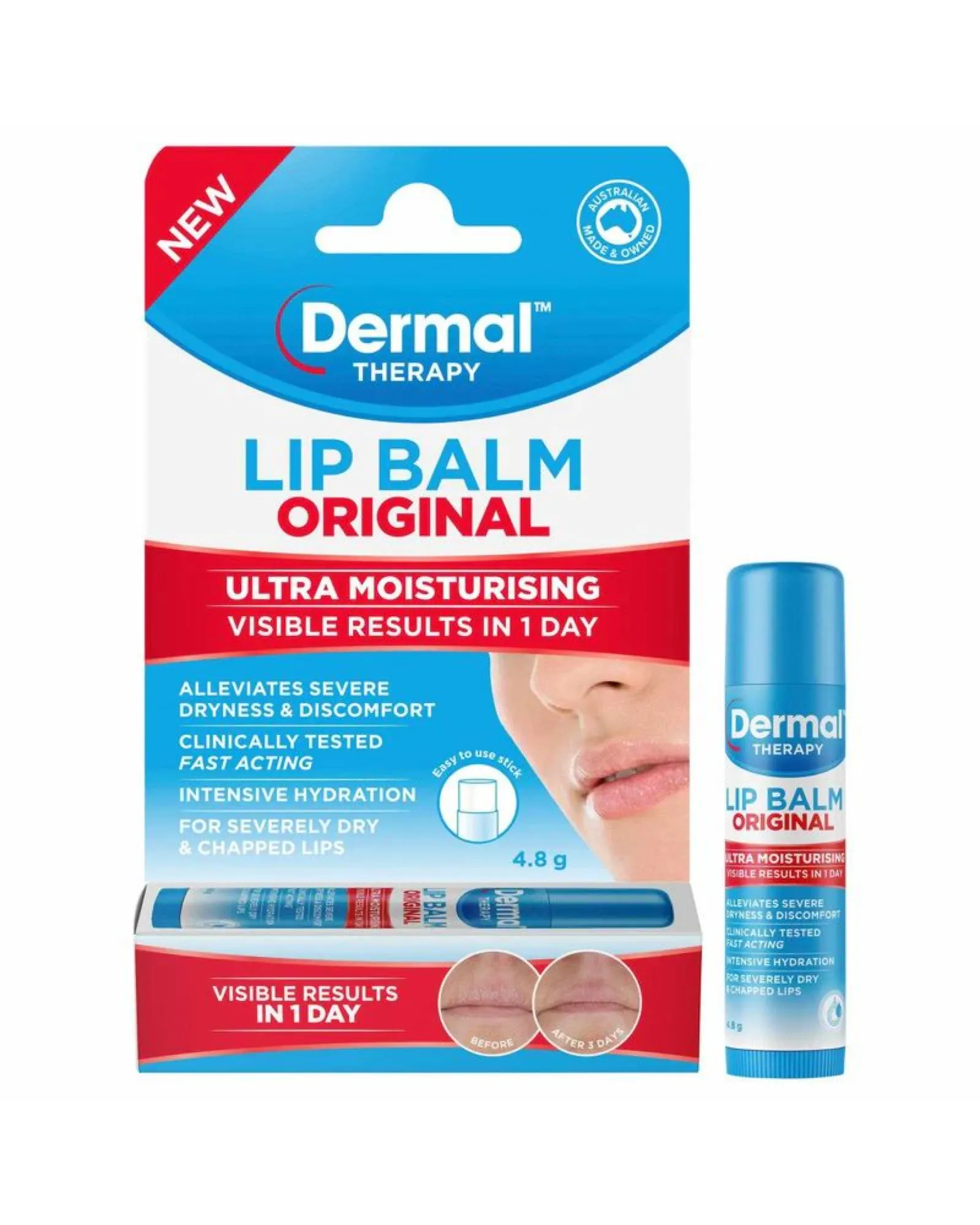 Dermal Therapy, Lip Balm, Lips