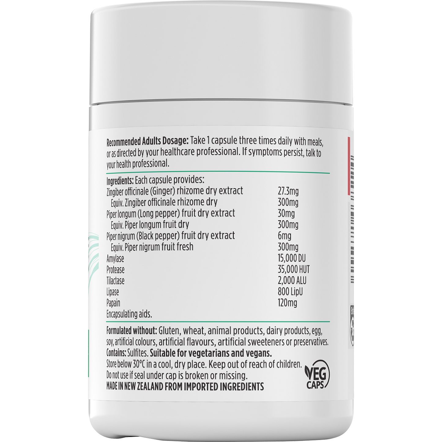 Nutra-Life Digestive Enzymes 60 Capsules