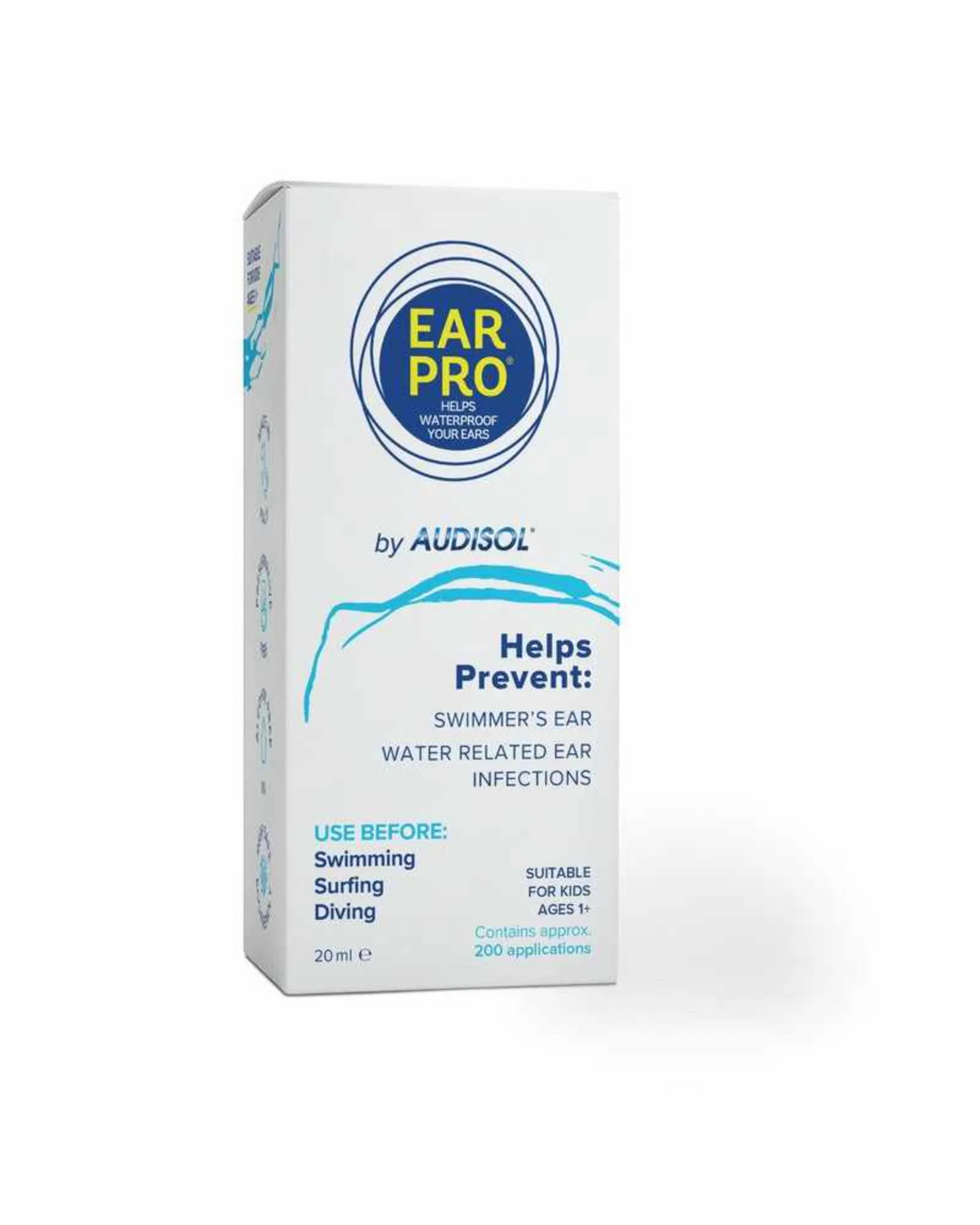 Audisol Audisol Ear Pro Waterproof Ear Spray 20ml – Life Pharmacy Meadowbank