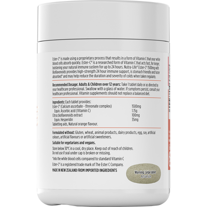 Nutra-Life Ester-C 1500mg with Bioflavonoids 100 Tablets