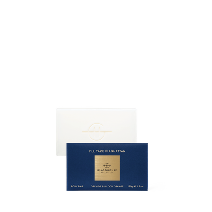 Glasshouse Fragrances, glasshouse, soap, ILl Take Manhattan, body bar, personal care