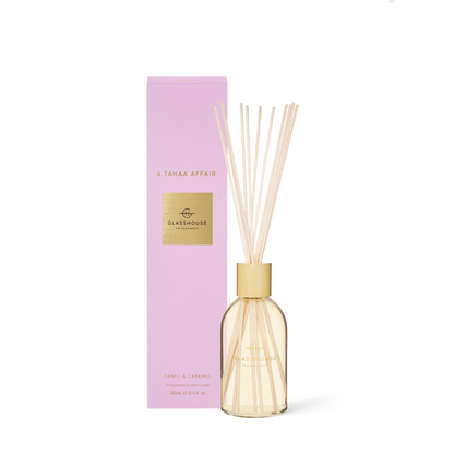 Glasshouse Fragrances, glasshouse, diffuser, A Tahaa Affair, decor